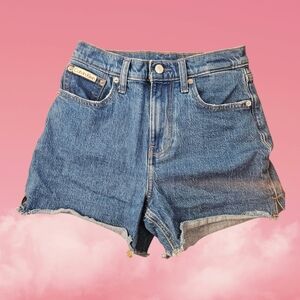 Calvin Klein Women's Blue Denim Shorts